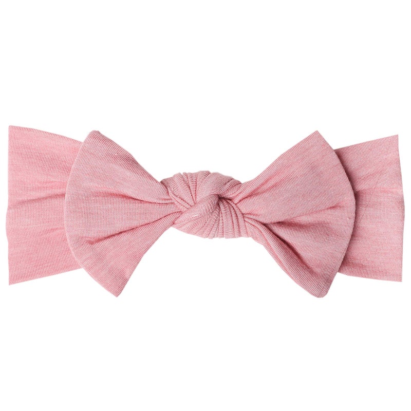 Copper Pearl Baby Bows: Stylish Headbands for Baby Girls, Premium Soft and Stretchy Baby Headbands, Perfect for Newborns, Trendy Designs - Darling - Image 1
